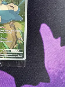 Snorlax SVP EN 051 Black Star Promo Scarlet & Violet Pokemon 151 Card - SEALED - Image 4