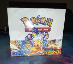 Pokemon TCG Scarlet & Violet Surging Sparks Booster Box Factory Sealed - Image 1