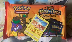 Pokemon TCG Trick or Trade Booster Bundle - 35 Mini Packs - Sealed New - Clean - Image 1
