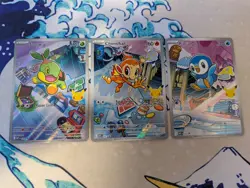 Pokemon Tcg 30th Anniversary First Partner Collection Sinnoh Starters - Image 1