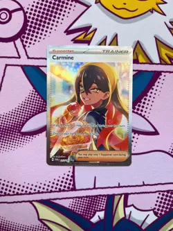 Pokemon - Carmine 217/167 - Twilight Masquerade - Special Illustration Rare - NM - Image 1
