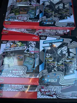 Sams Club Pokemon TCG Black bolt & White flare Bundles (2 OF EACH) - Image 3