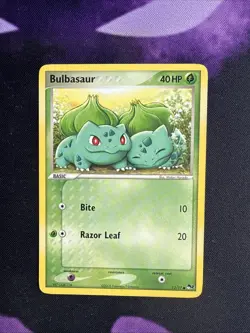 Pokemon TCG Bulbasaur 12/17 POP Series 2 (2005) Non Holo - Image 1