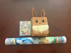 Pokemon Prismatic Evolution Super-Premium Collection Mat, Sleeves & Eveee Pouch - Image 1