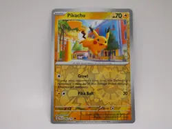 Pokemon TCG Pikachu Scarlet & Violet - Paldea Evolved 062/193 Reverse Holo. - Image 1