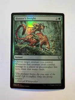 Hunter's Insight - FOIL - MTG Commander Legends - NM - Image 1
