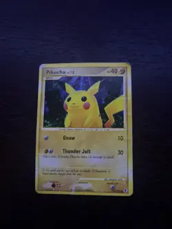 Pokemon TCG Pikachu Rising Rivals 112 Holo Secret Rare - Image 1