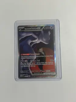 Team Rocket's Mewtwo EX 281/217 ASCENDED HEROES Pack Fresh NM Pokemon CLEAN - Image 3