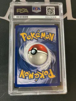 1999 POKEMON BASE SET UNLIMITED #6 GYARADOS HOLO PSA 8 - Image 2