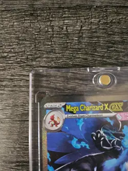 Pokemon TCG Phantasmal Flames Mega Charizard X ex 125/094 NEAR MINT NM SIR Holo - Image 5