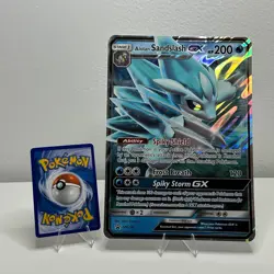 JUMBO Alolan Sandslash GX Oversized Promo SM236 Full Art Holo 2020 Pokemon TCG - Image 3