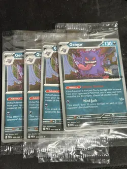 4x Gengar #050/088 - EB Games Promo - English TCG Cosmos Holo - Pokemon TCG - Image 1