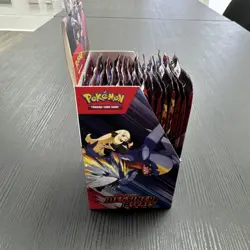 Pokemon TCG Destined Rivals Half Booster Box 18 Packs No Shrinkwrap - Image 2