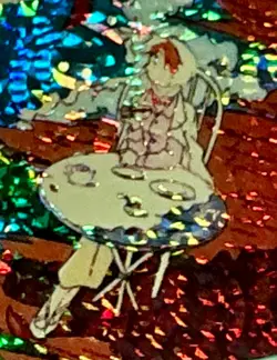 MISTY IN PARIS Pocket Monsters Pokemon Japanese Anime Vending Prism Sticker Holo - Image 2