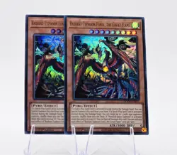 2x Radiant Typhoon Fonix, the Great Flame DOOD-EN017(Ultra Rare) 1st Ed Yu-Gi-Oh - Image 2