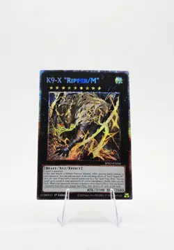 Yu-Gi-Oh! K9-X “Ripper BPRO- EN043 (Starlight Rare) 1ST ED - DAMAGED - YU-GI-OH! - Image 1