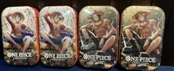 One Piece Mini Tins Vol 2 Lot of 4 New Sealed - Image 1