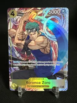 Roronoa Zoro (OP15-113) (Alternate Art) (SR*) Adventure on Kami's Island Foil... - Image 1