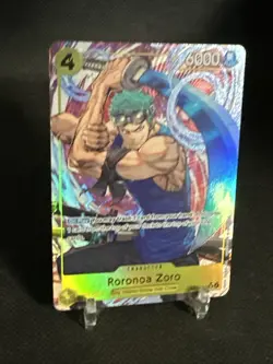 Roronoa Zoro (OP15-113) (Alternate Art) (SR*) Adventure on Kami's Island Foil... - Image 3