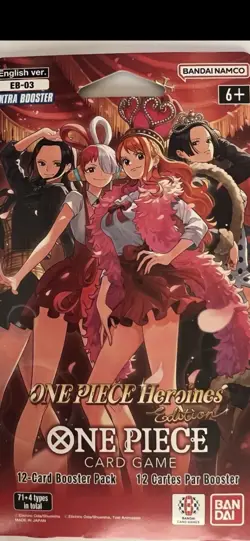 One Piece EB-03 Heroines Booster Sleeve bundle 20 packs NEW - Image 1