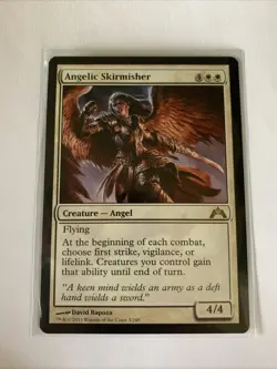 MTG (3/249) - Angelic Skirmisher - Basic Creature Card (non-foil) NM - Image 1