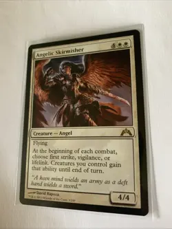 MTG (3/249) - Angelic Skirmisher - Basic Creature Card (non-foil) NM - Image 2