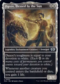Daxos, Blessed by the Sun - Multiverse Legends MUL - Magic MTG NM - Image 1