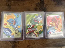 Pokemon TCG First Partner Illustration Collection Series 1 Kanto GEN 1 Set - Image 1