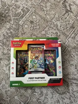 Pokemon First Partner Illustration Collection Series 1 Box - New Sealed - Image 1