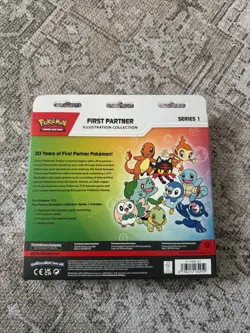 Pokemon First Partner Illustration Collection Series 1 Box - New Sealed - Image 2