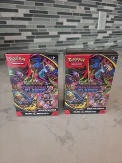FACTORY SEALED POKEMON Phantasmal Flames (2) BOX LOT Booster Box Bundle=12 pks!! - Image 1