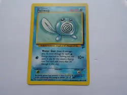 Pokemon Poliwag 88/130 Base Set 2 Common © 1999 -2000 -Non Holo -Vintage - Image 1