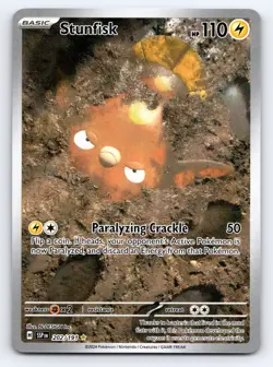 Stunfisk Illustration Rare SV08: Surging Sparks 202/191 NM - Pokemon TCG - Image 1