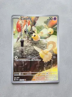 Pokemon TCG Cutiefly 172/162 Temporal Forces English Illustration Rare NM - Image 1