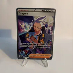 Drayton 244/191 Sv08: Surging Sparks Pokemon TCG Secret Illustration Rare SIR - Image 1