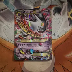 M Gengar EX Mega Full Art Promo Holo 210 HP Pokemon TCG English XY166 - Image 3