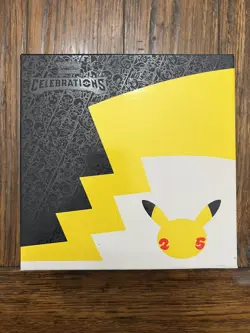 POKEMON Celebrations Booster Pack Lot 5 Factory Sealed Fresh 25th Anniversary - Image 3