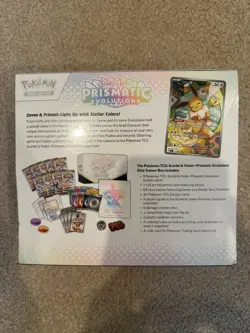 Pokemon Prismatic Evolutions Factory Sealed Elite Trainer Box ETB FAST SHIPPING! - Image 2