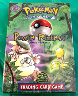 Pokemon - Fossil POWER RESERVE Vintage Factory SEALED Theme Deck - Image 1