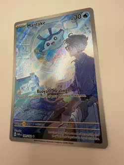 Mantyke 189/182 IR – Paradox Rift Pokemon - Image 2