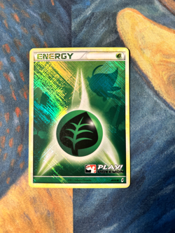Pokemon TCG - Grass Energy Crosshatch Call of Legends Celebi NM 1 - Image 1