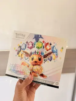 Pokemon TCG Factory Sealed Prismatic Evolutions Elite Trainer Box (ETB) - Image 1