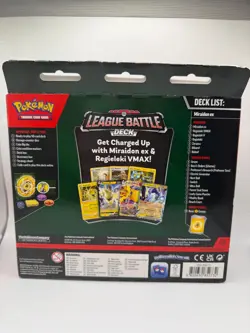 Pokemon TCG│League Battle Decks (Miraidon ex & Regieleki VMAX) 820650852732 - Image 2