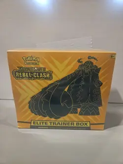 Pokemon Sword and Shield Rebel Clash Elite Trainer Box ETB Brand New Sealed - Image 1