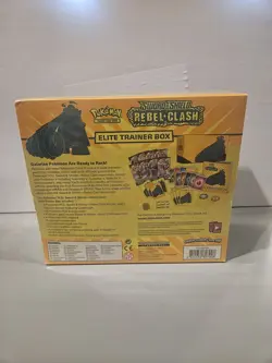 Pokemon Sword and Shield Rebel Clash Elite Trainer Box ETB Brand New Sealed - Image 3