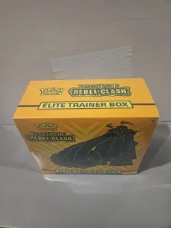 Pokemon Sword and Shield Rebel Clash Elite Trainer Box ETB Brand New Sealed - Image 5