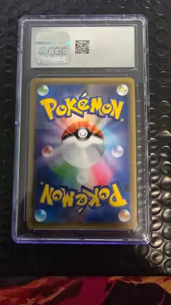 Pokemon TCG CGC 10 Sylveon VMAX Triple Rare Holo Eevee Heroes 041/069 Japanese - Image 2