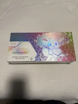 Pokemon Prismatic Evolutions Super Premium Collection SPC IN HAND Small Tear - Image 1