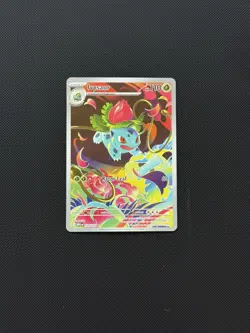 Pokemon TCG Ivysaur Mega Evolution #134/132 Illustration Rare, Mint Condition - Image 1