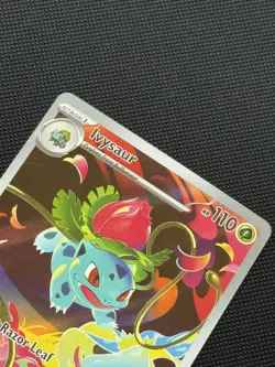 Pokemon TCG Ivysaur Mega Evolution #134/132 Illustration Rare, Mint Condition - Image 2